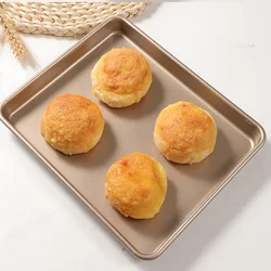 9/11/13 inch Rectangular Oven Tray Food Grade Carbon Steel Baking Tray Built-in Oven Bakeware Tool Suitable for High Temperature