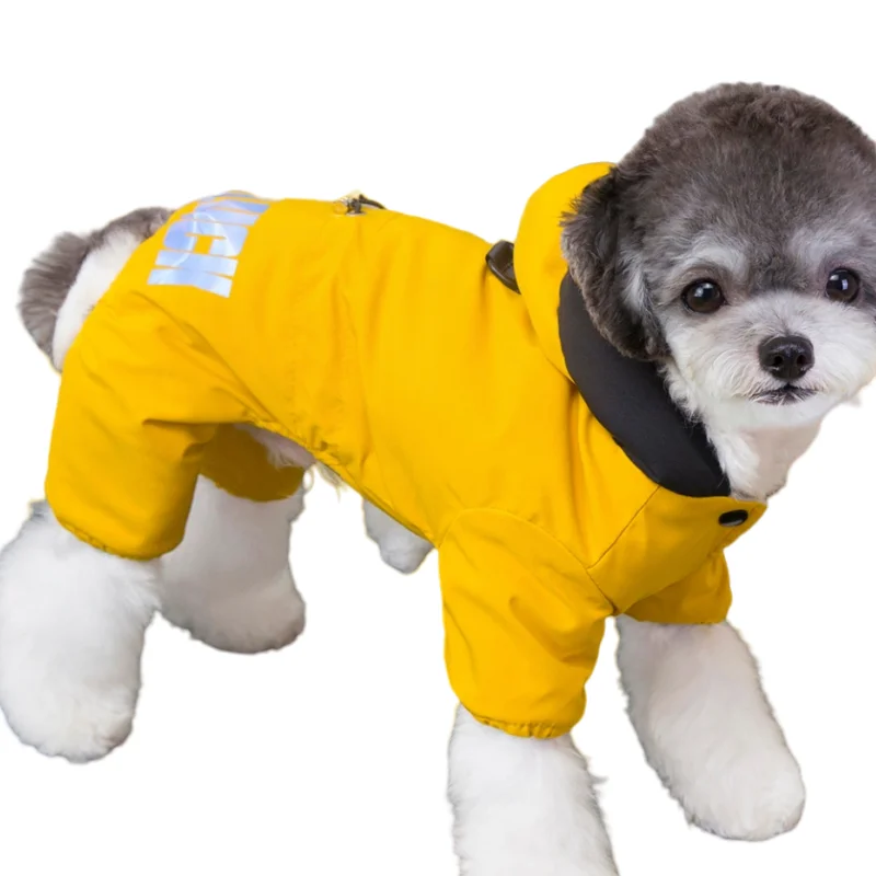 

Hooded Winter Warm Thicken Pet Dog Jacket Dog Jumpsuit Clothes For Small Large Dogs Puppy Clothing Cat Coat Supplies Waterproof