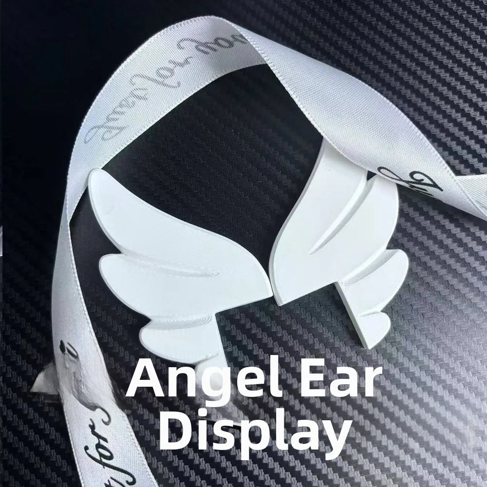 Gifts 3D Printing Monitor Decor Ornament DIY Wing Desktop Wing Decoration Durable Computer Monitor Sticker Decor
