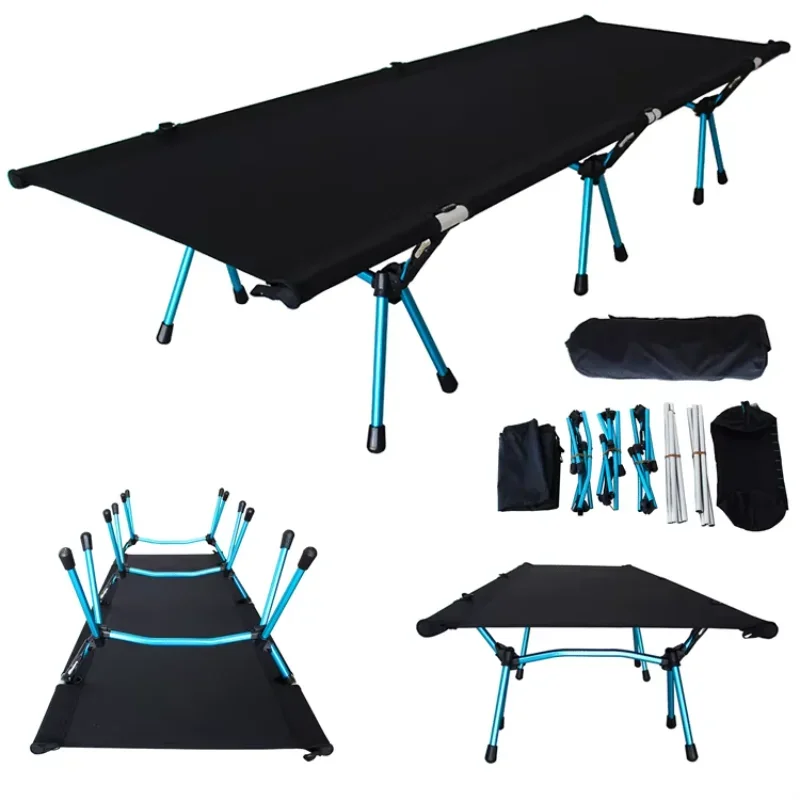 

Outdoor ultra-light aluminum alloy portable folding camping bed