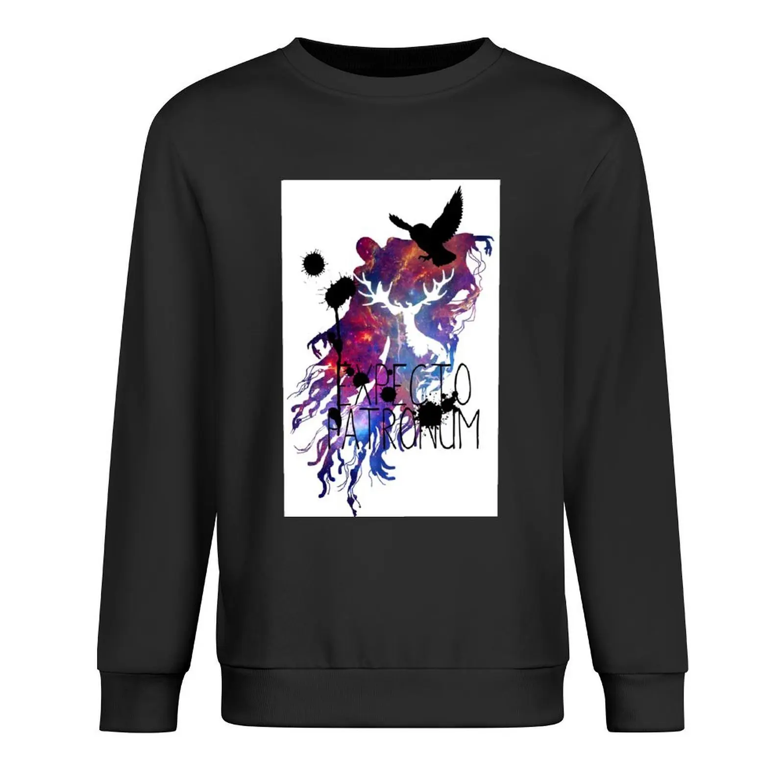

EXPECTO PATRONUM HEDWIG GALAXY Pullover men's coat men's sweat-shirt set autumn clothes tracksuit sports sweatshirt man