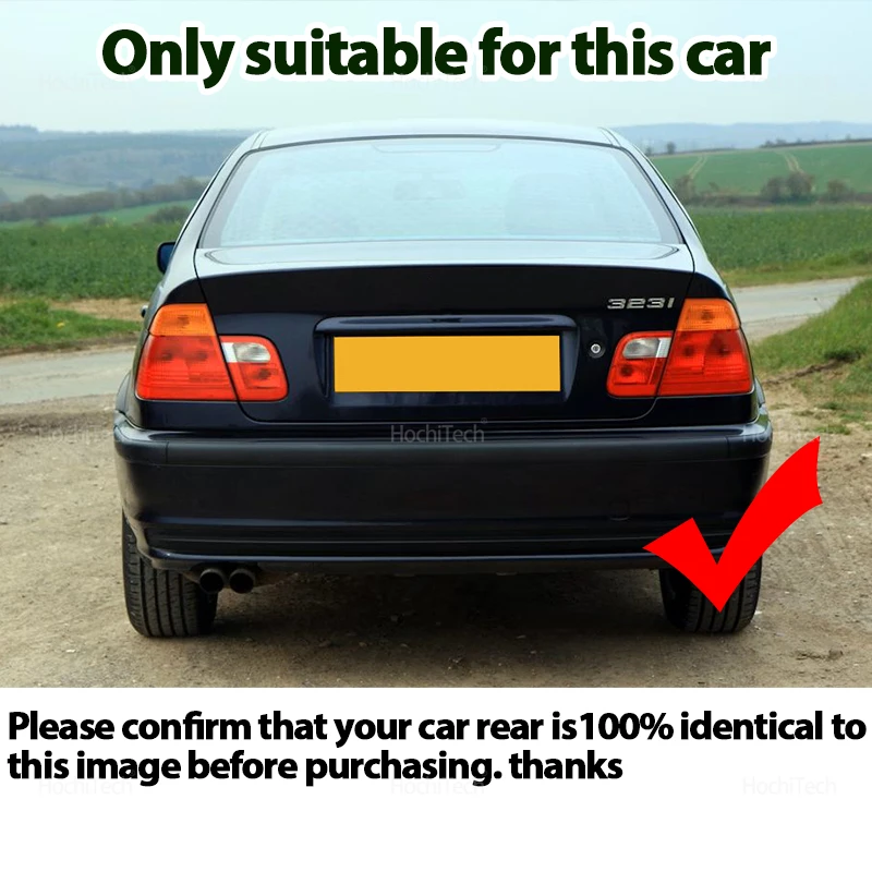 for BMW 3 Series E46 2-Door M3 1998-2003 12V LED Number Lamp License Plate Light Canbus No Error 51137031085