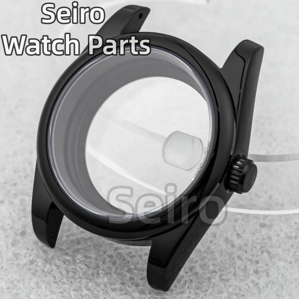 

36/39mm Round Edge Watch Case Solid 316L Stainless Steel Sapphire for Datejust Seiko NH35 NH36 Automatic Movement 28.5mm Dial