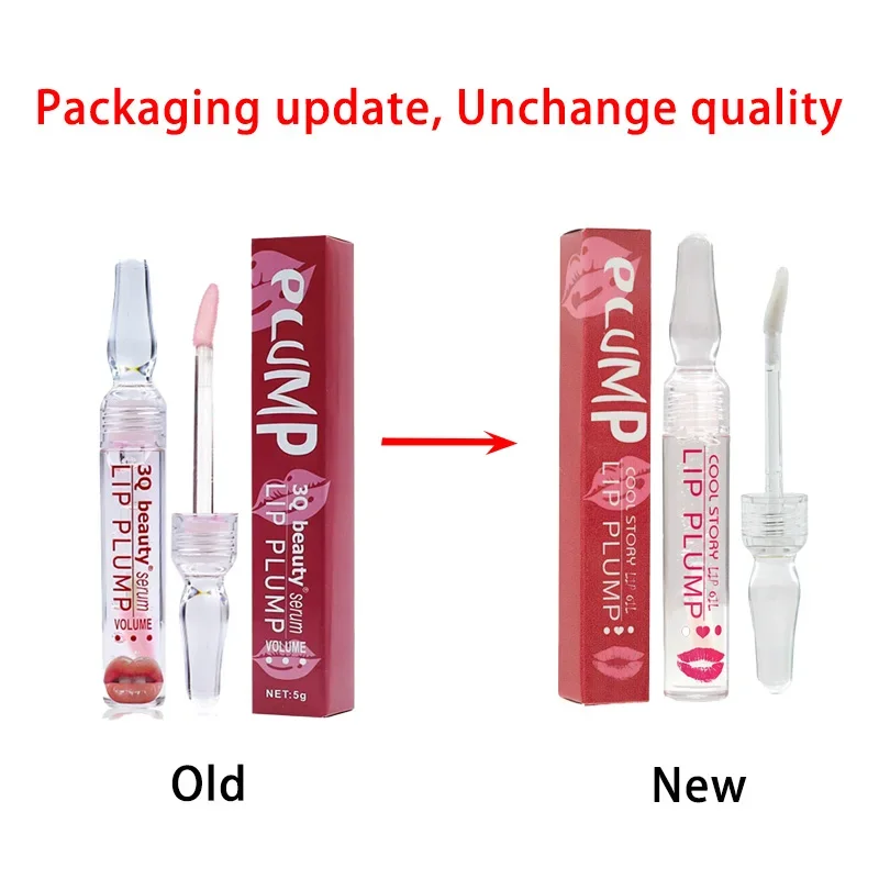 Lip Plump Serum Increase Lip Elasticity Reduce Lip Mask Fine Lines Instant Volumising Increase Moisturizing Lip Essence Oil