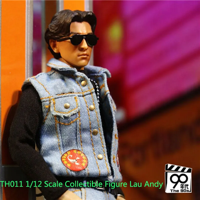 TH011 1/12 Scale Collectible Figure Lau Andy Classic Retro Style Cowboy Boy Full Set 6'' Men Soldier Action Figure Body Model