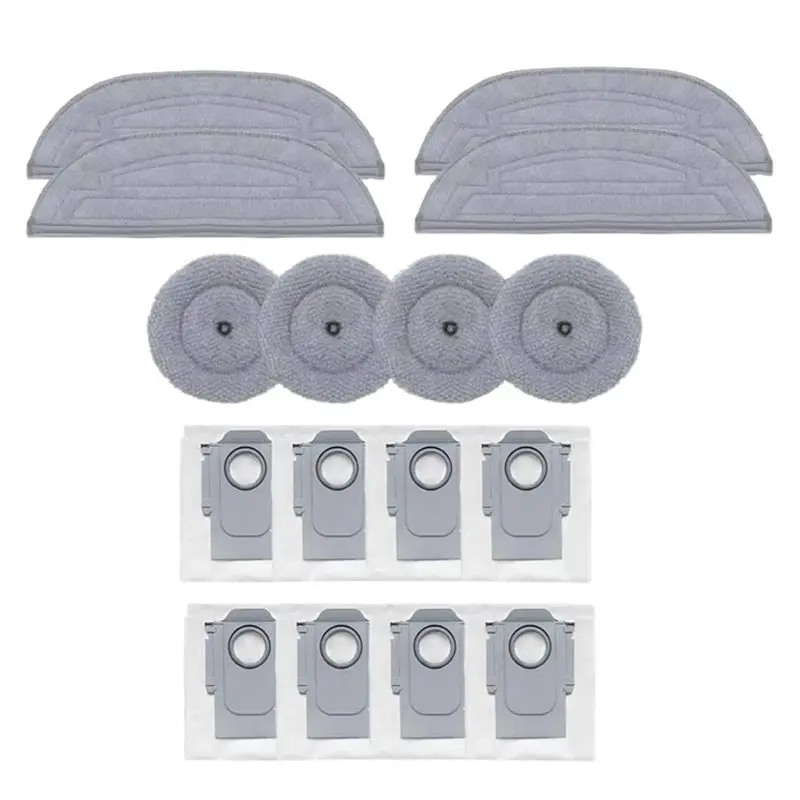 

【A16Z】For Roborock S8 Maxv Ultra/S8 Max Ultra Robot Vacuum Spare Parts Rag Mop Cloth Bags Mop Pads Dust Bags Accessories