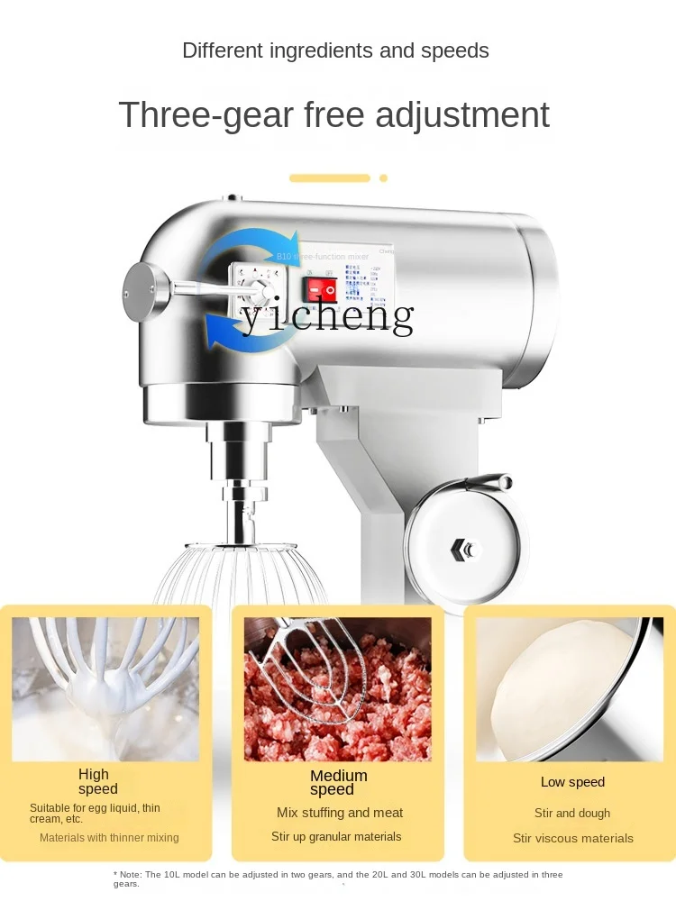 Zf Stand Mixer Commercieel Roeren Automatisch Deeg Kneden Bloem-Mengmachine Bakkerij Apparatuur Ei Kloppen