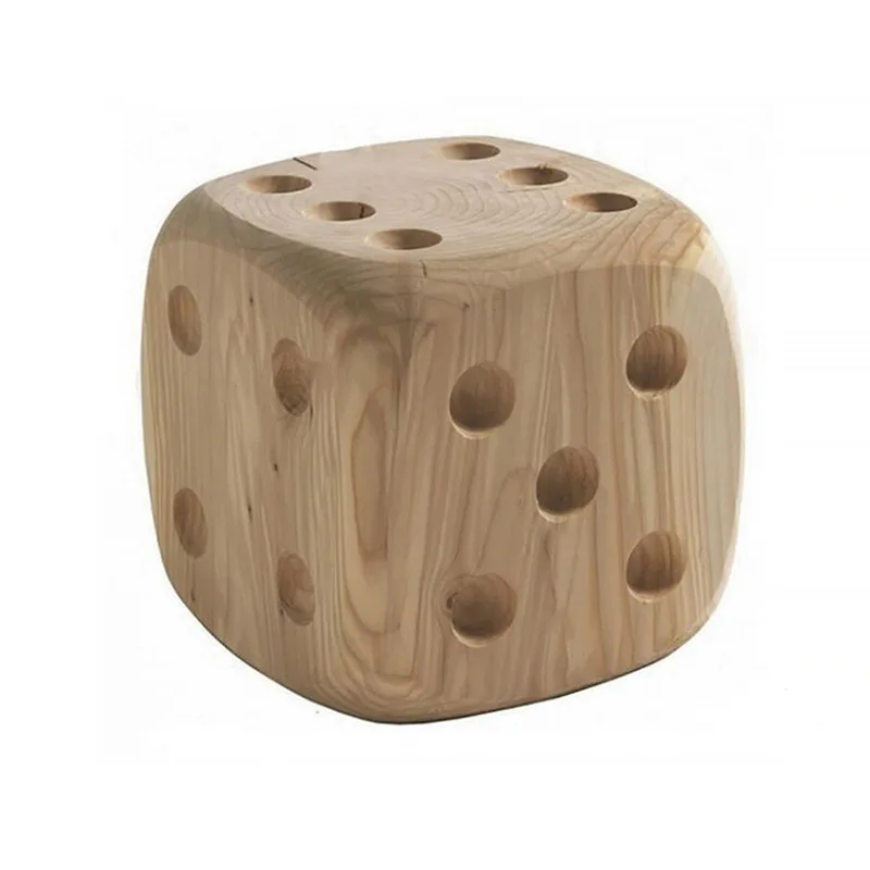 Quiefeng wooden pier solid wood stump stool log stump stool store ornament hotel homestay decoration wooden pier