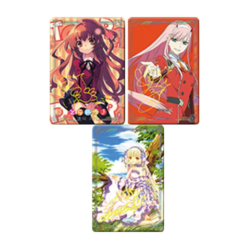Diy Anime Goddess Story Kaname Madoka Asuka Langley Soryu Marnie Collectible Cards Christmas Birthday Gifts Children's Toys