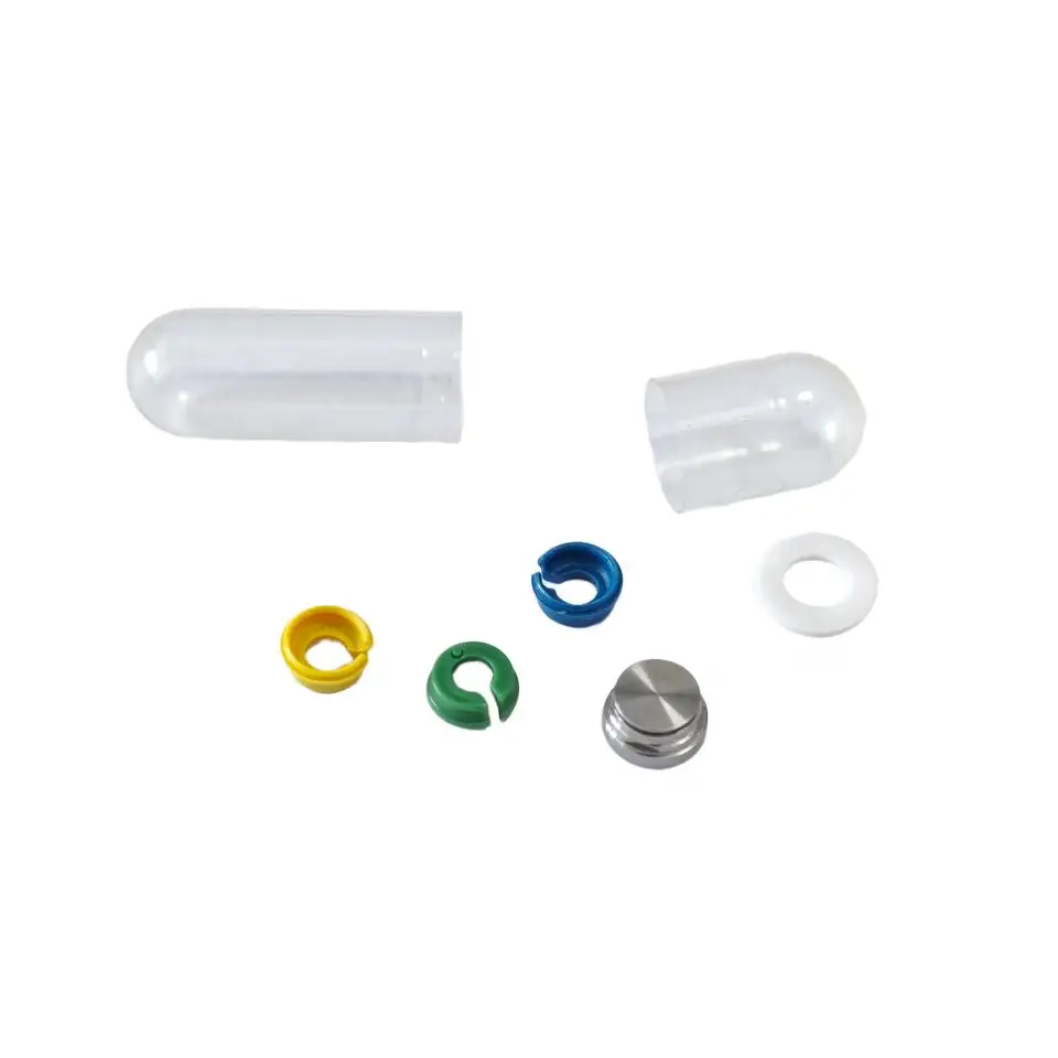Dental Implant Novaloc Matrix PEEK Cap Set with Tool Handle Overdenture Attachment Retention Inserts Kit for Dental Lab