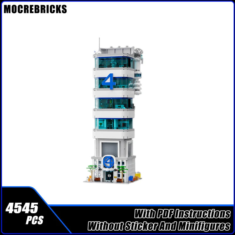 

Movie MOC City Buildings Classic Space Academy Baxter Modular Building Blocks Model Creative DIY Bricks Boy Toys Christmas Gift