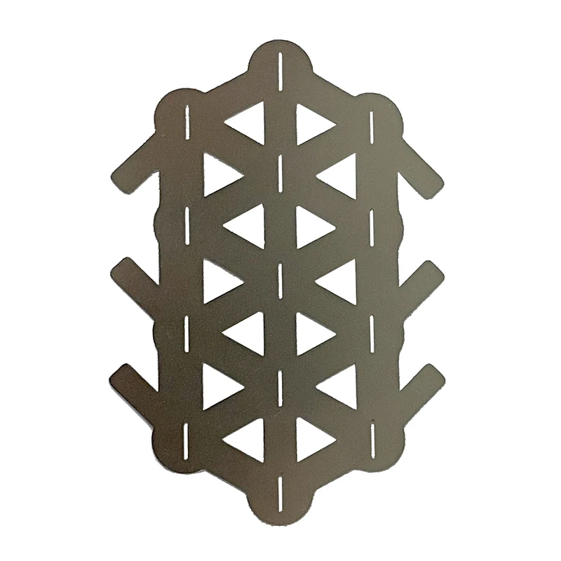 10 pçs suporte e tira de níquel para diy dorado ID-PLUS caixa de bateria caber 65 pçs 18650 células dorado caso peças