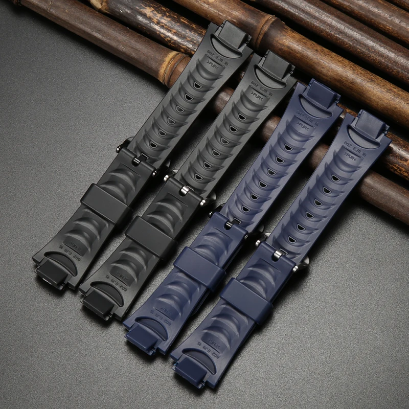 Silicone Watchband Suitable For Casio G-2900 G-2900C-2V Mens Strap Resin Sports Waterproof Wristband Watch Accessories 19mm