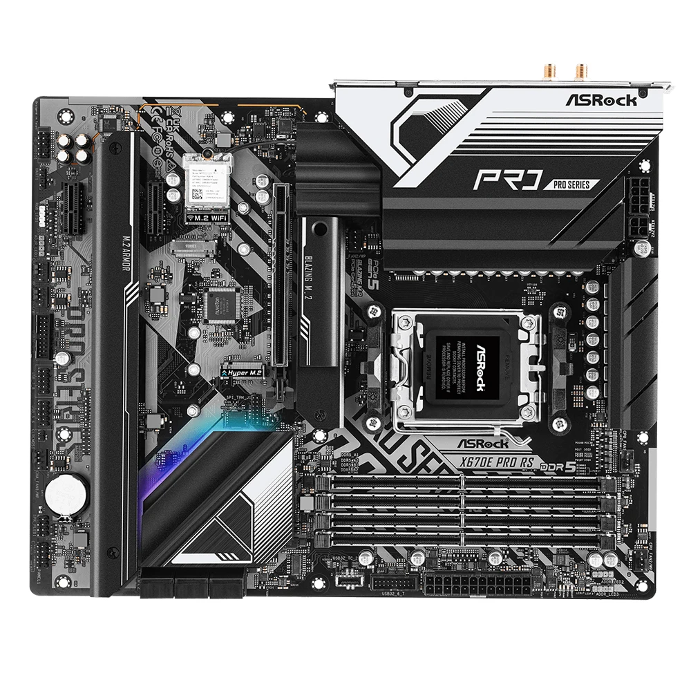 Carte mère ASROCK X670E Pro RS - Amd Cpu Ryzen 9 avis et prix