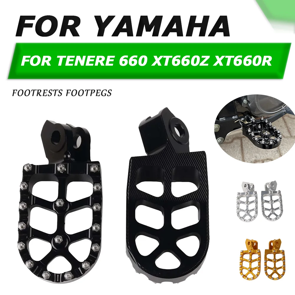 

For YAMAHA XT 660 Z Tenere XT660Z XTZ 660 R Tenere660 660Z 660R XT660R Accessories Footrests Footpegs Foot Rests Pegs Pedals