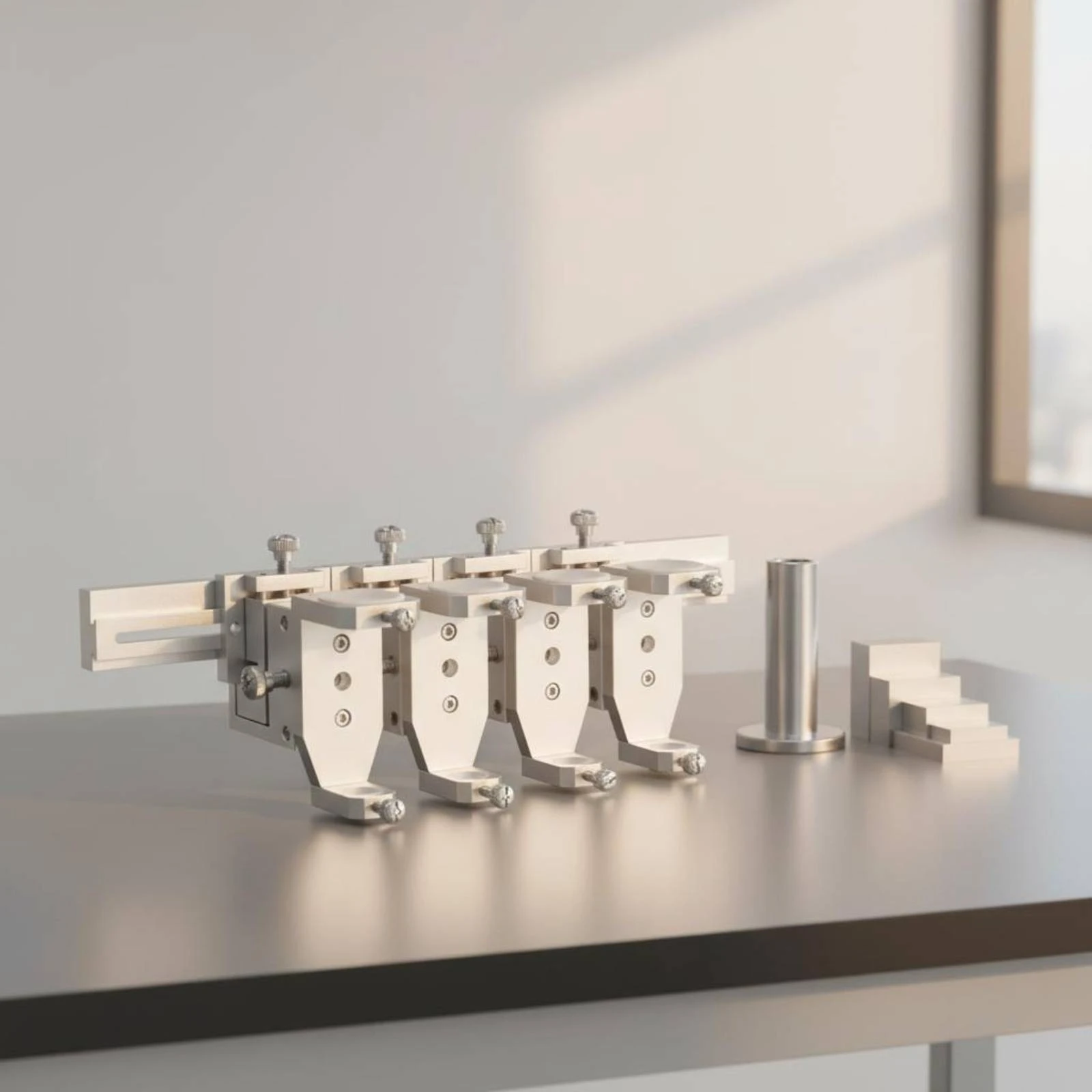 3D Fine Adjustment Stand Stable Support Adjustable Valve Bracket Dispensing Valve Holder for Production Line, Factory