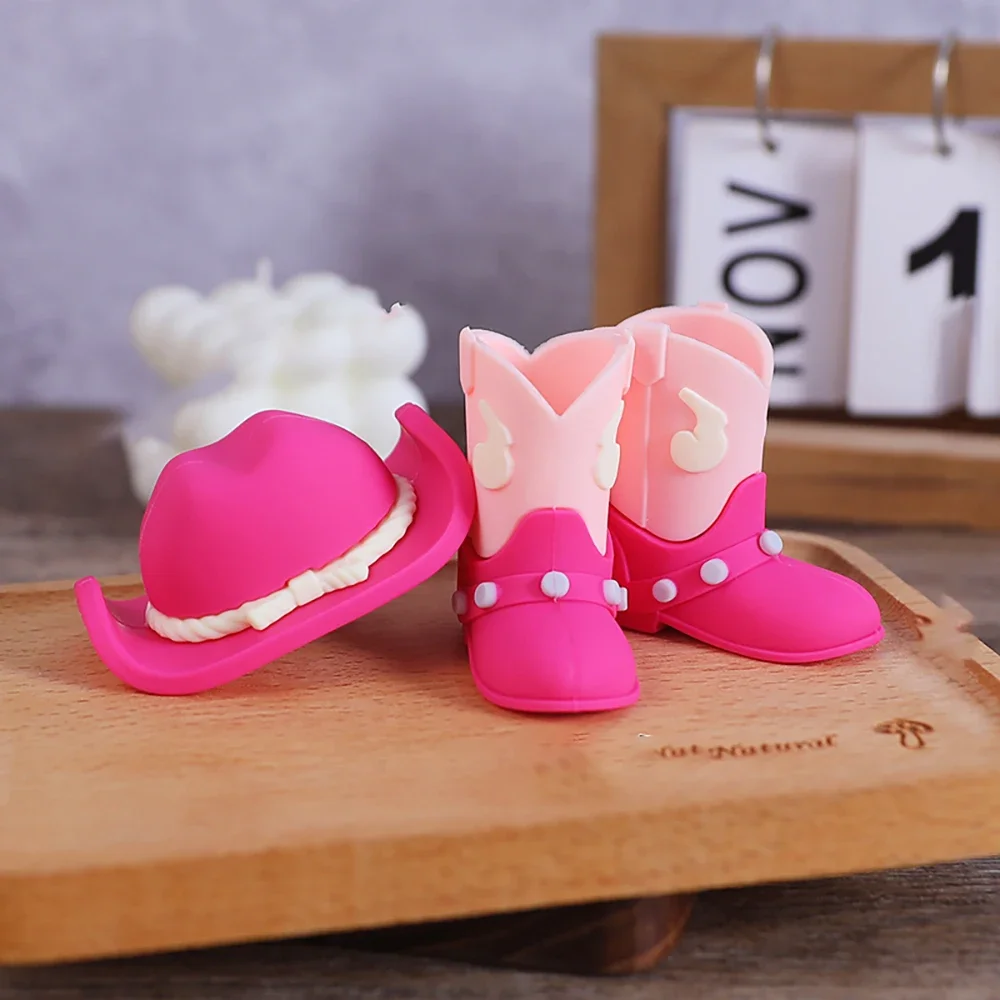 17-teiliges Cowboy-Kuchenaufsatz-Set mit Hut, Stiefelkugeln für westliches Thema, Geburtstag, Babyparty, Party-Dekoration, Zubehör im Cowboy-Stil – Detail 6