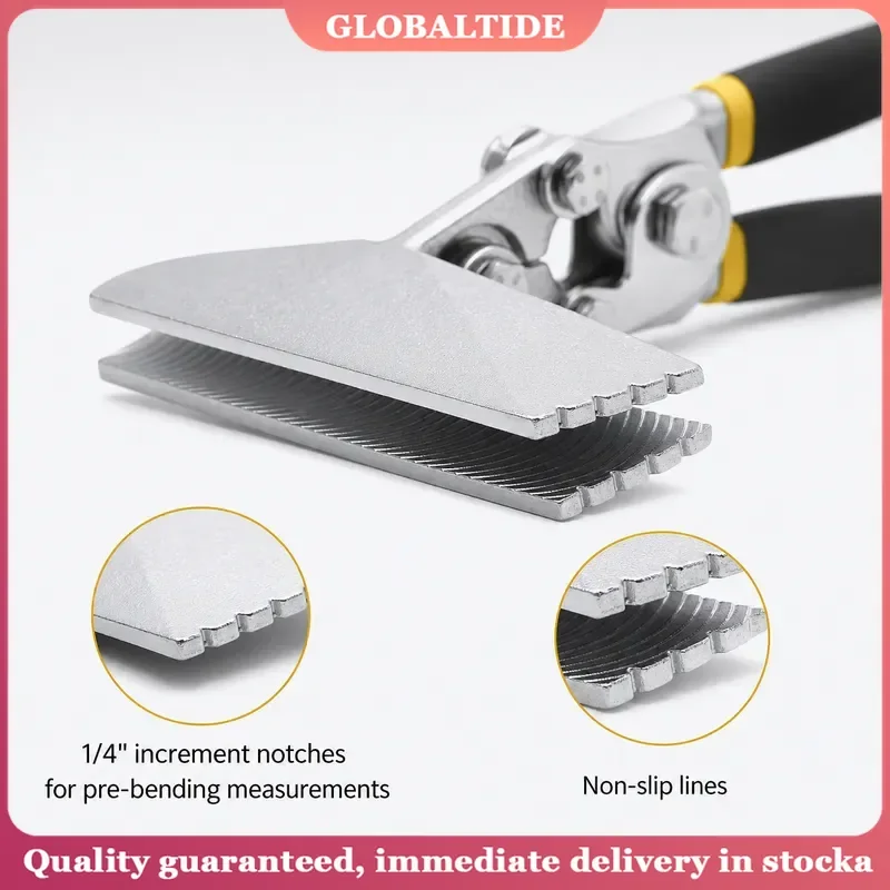 Sheet Metal Bending Pliers Hand Seamer Wide Jaw Straight 75mm Elbow 75mm Straight 150mm Tools for Welding Clamps