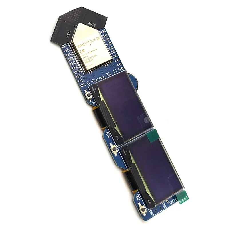 

Durable-D-Duino-32 II Двухэкранный модуль Wi-Fi + Bluetooth + Bluetooth LE MCU для умного дома, D-Duino-32 II Двойной экран Wi-Fi + B