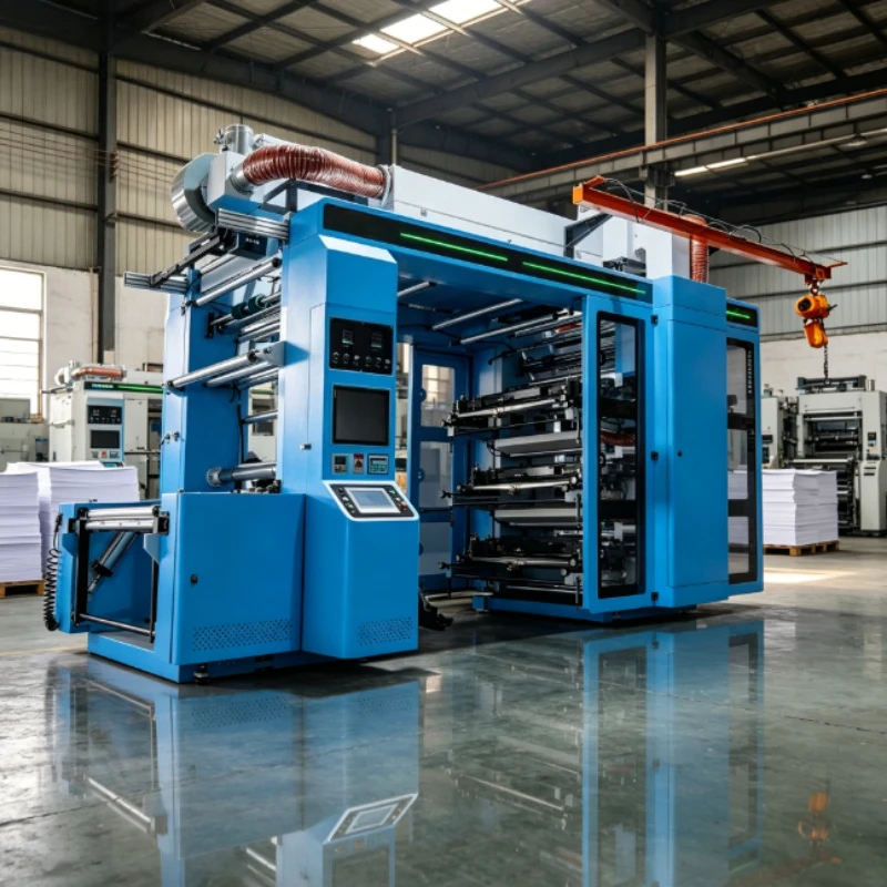 Customized 6 Color Paper Flexo Printing Machine Printing Press Machine for Paper