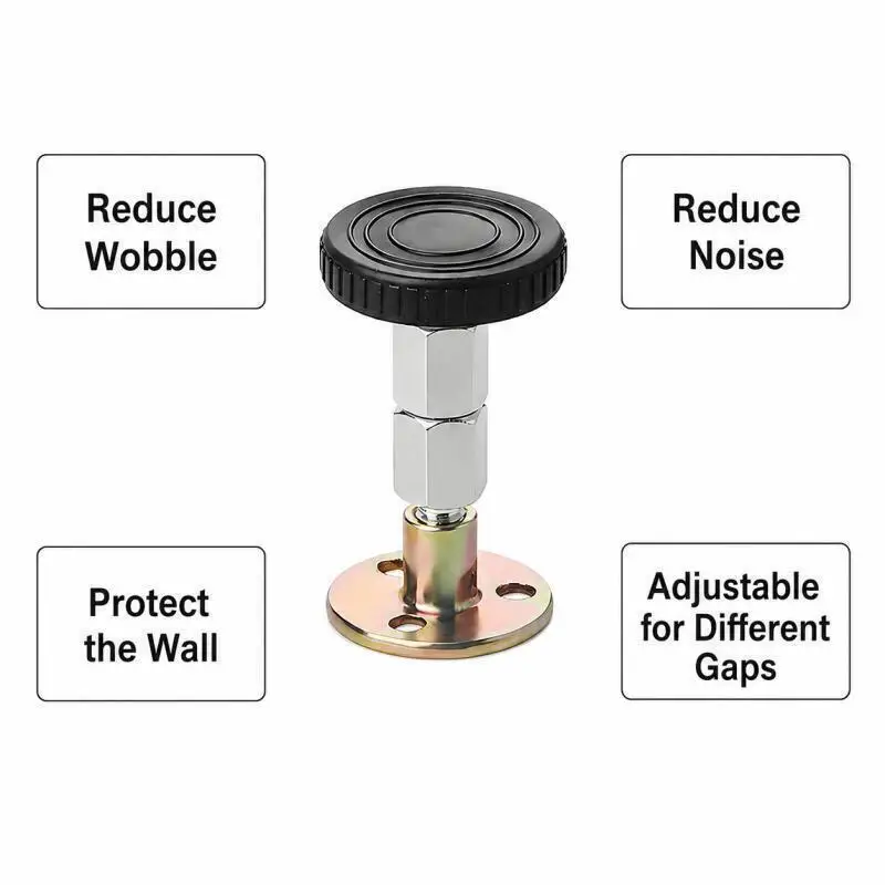 Verstellbarer Bettstabilisator, Teleskopstütze, Anti-Knarr-Befestigungshalterung für Möbel, Schrank, Bett, Kopfteil-Stopper, Dübelwerkzeuge – Detail 4