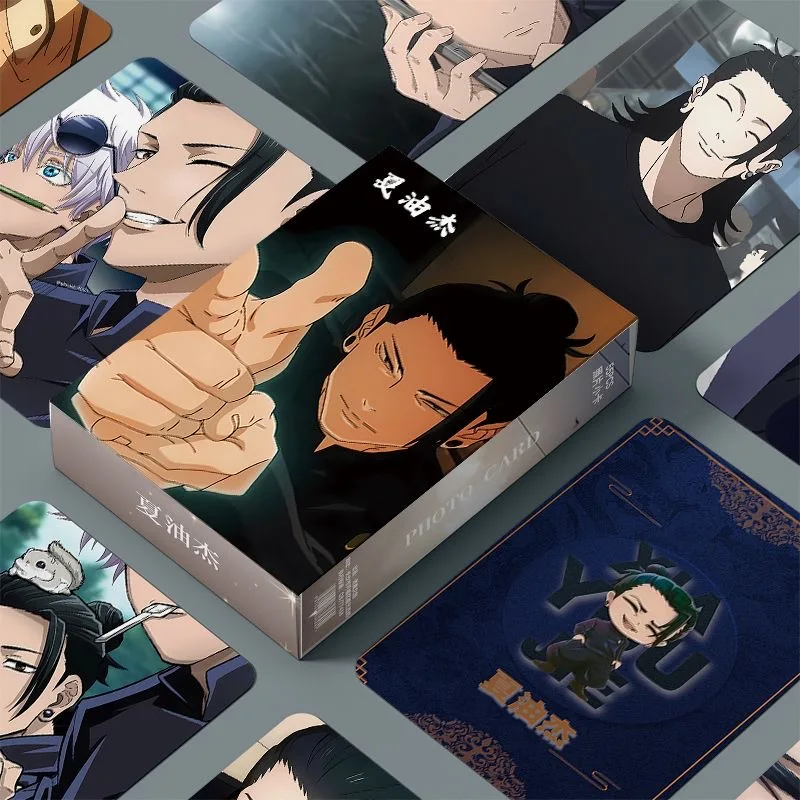 Spell Battle: Xia Youjie Personal Cosplay Periphery Caja de 3 pulgadas con 55 tarjetas láser, tarjeta LOMO Máscara Libro de tarjetas Regalo