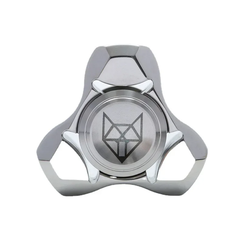 Aço inoxidável melhor fidget spinner alívio do estresse brinquedo giroscópio antiestresse mini descompressão mão girando topo para adultos autismo