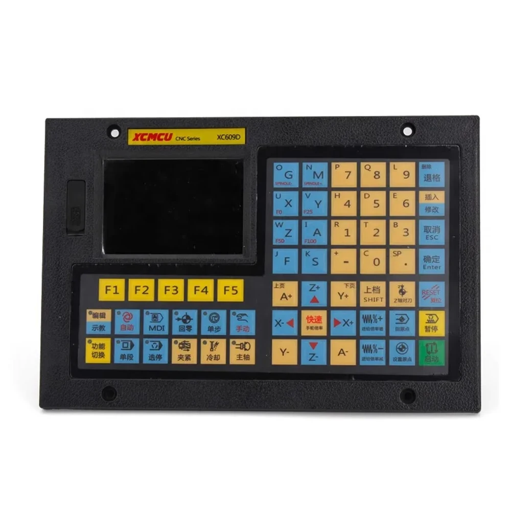 XC609D 3 Axis / 4 Axis USB CNC Control System Controller FANUC G-code Support Offline Milling Boring Drilling Engraving Feeding