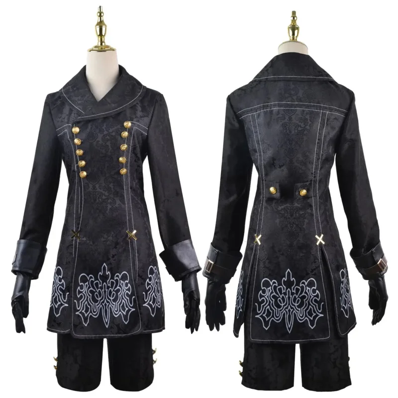 Costume de Nier AutomMiCosplay pour hommes, tenue de jeu trempée, olympiques de jeu, fête d'Halloween, paupières abc, marque SARL ha 9S, type n ° 9S, nouveau, 2025