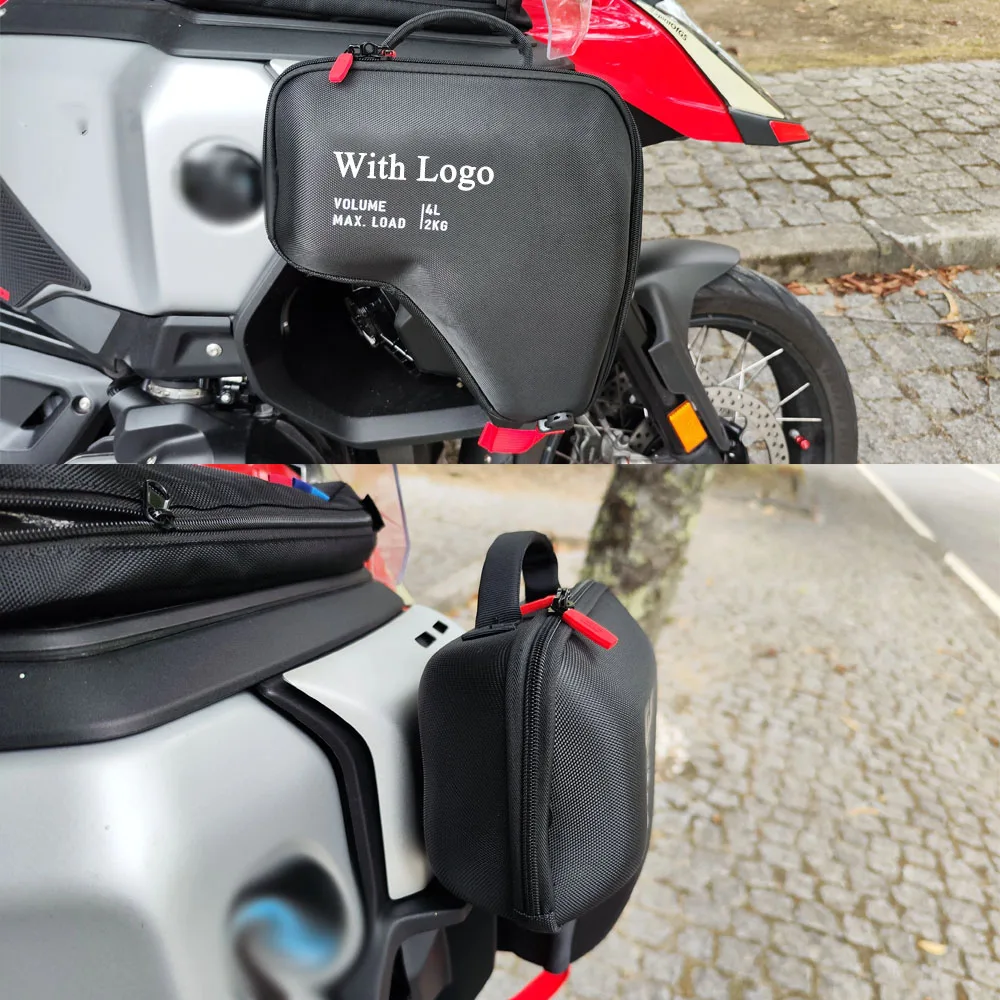 ملحقات الدراجات النارية R1300GS مغامرة هدية اليسار اليمين المبرد أكياس القلنسوة مقاوم للماء لسيارات BMW R 1300 GS ADV R1300GSA 2024- #2