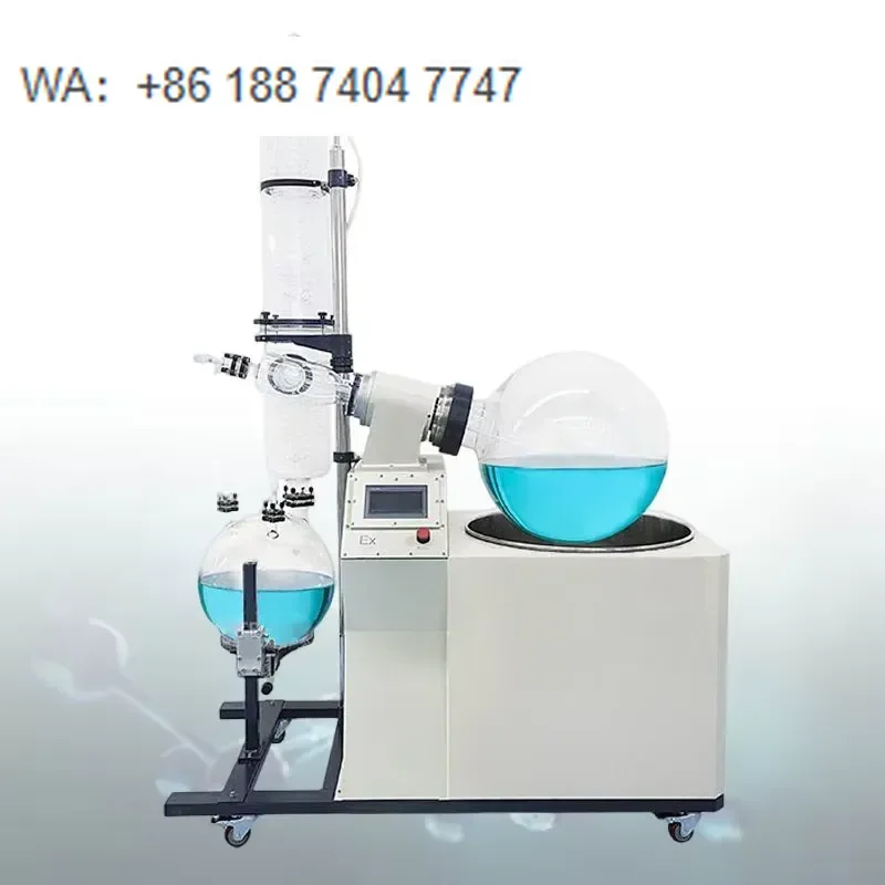 for  100L Industrial Rotary Evaporator Bundle with Chiller and Vacuum Pump Included