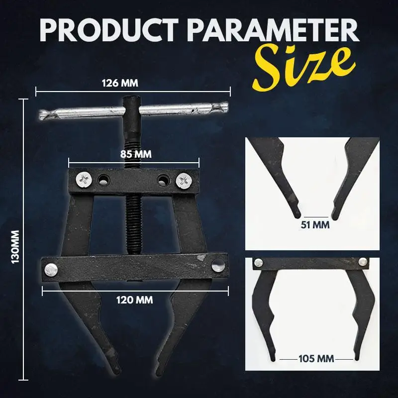 Motorcycle Bicycle Chain Connecting Tool Chain Connecting Tool Roller Chain Tools Kit 60-100 Holder Puller Breaker Cutter