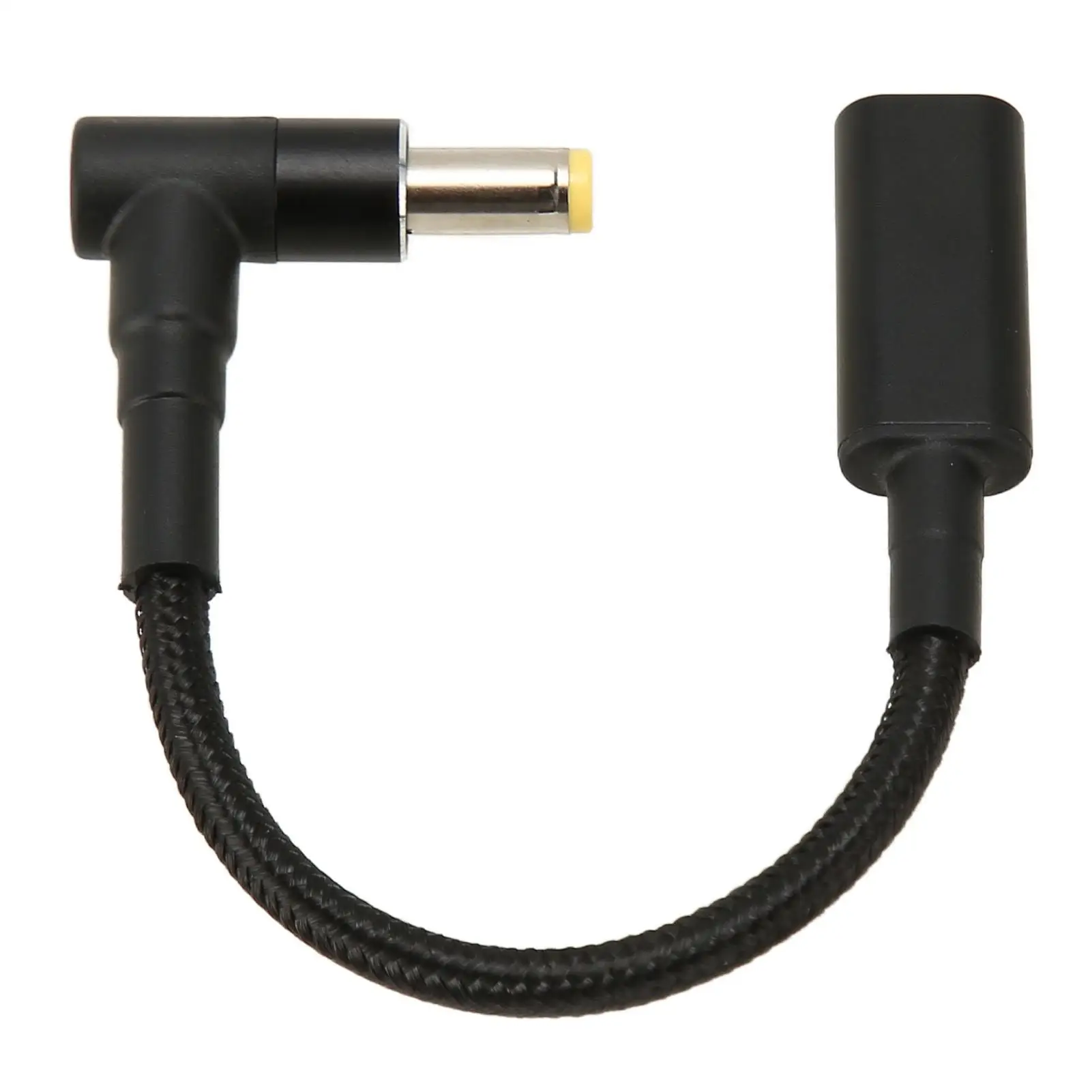 

Адаптер USB C к постоянному току, 100 Вт, для зарядного устройства для ноутбука типа C, порт 5,5x1,7 мм, совместимый с ноутбуками