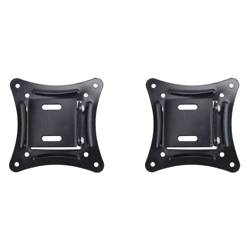 Stylish-2X Universal Wall Mount Stand For 14-27Inch LCD LED Screen Height Adjustable Monitor Retractable Wall For VESA Tv-C12