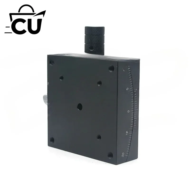 ​​GFG60 XY-Axis Manual Precision Stage - Micrometer Fine-Tuning Tilt Platform with Radial Rotation for Optical Alignment​​