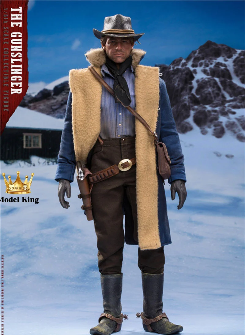 In Stock LIMTOYS LIM008 1/6 Scale West Cowboy Male Wilderness Rider Arthur Full Set For 12