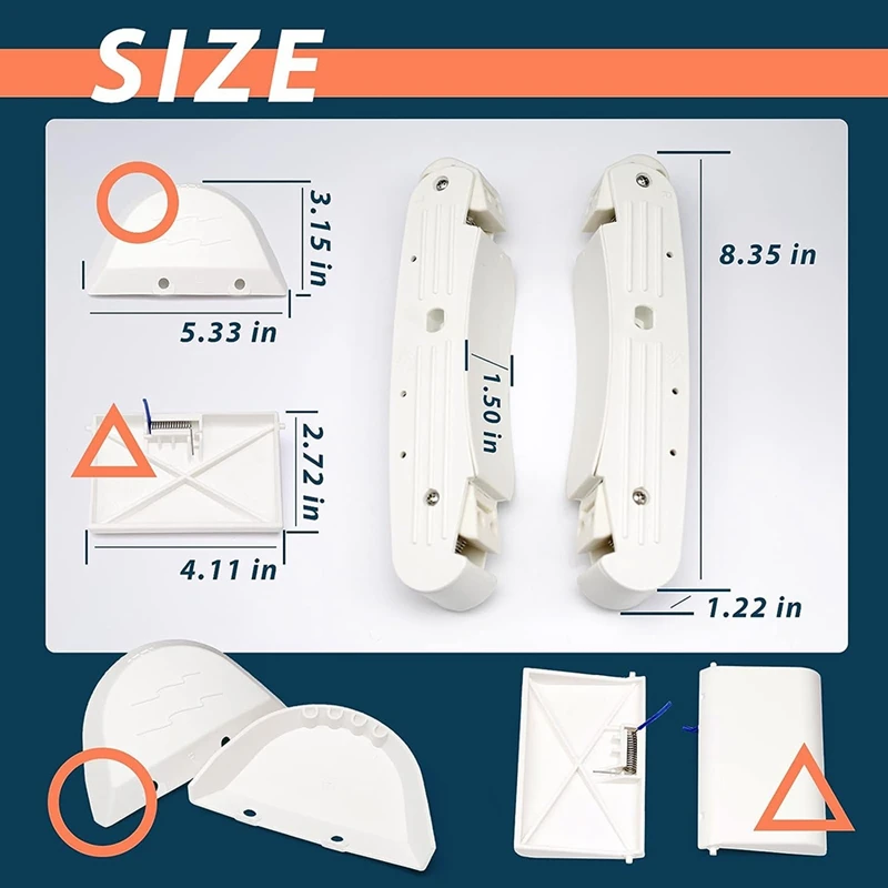 Axv417whp Zwembadreiniger Pod Schommel Compatibel Met Zwembadreiniger, Axv604whp Axv434whp Axv 414P Onderdelen