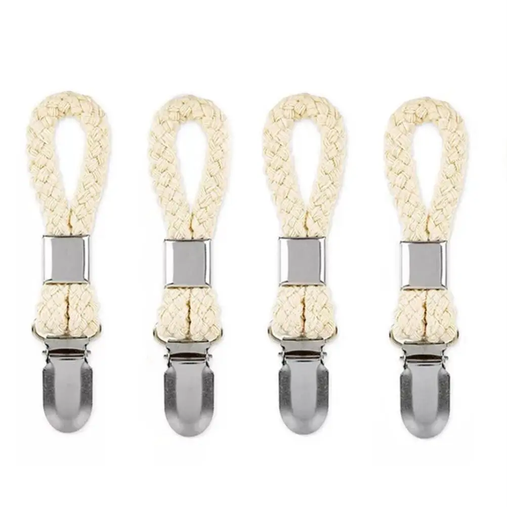 Geweven Katoenen Touw Handdoek Clip Hanger Home Decoratieve Multifunctionele Accessoires
