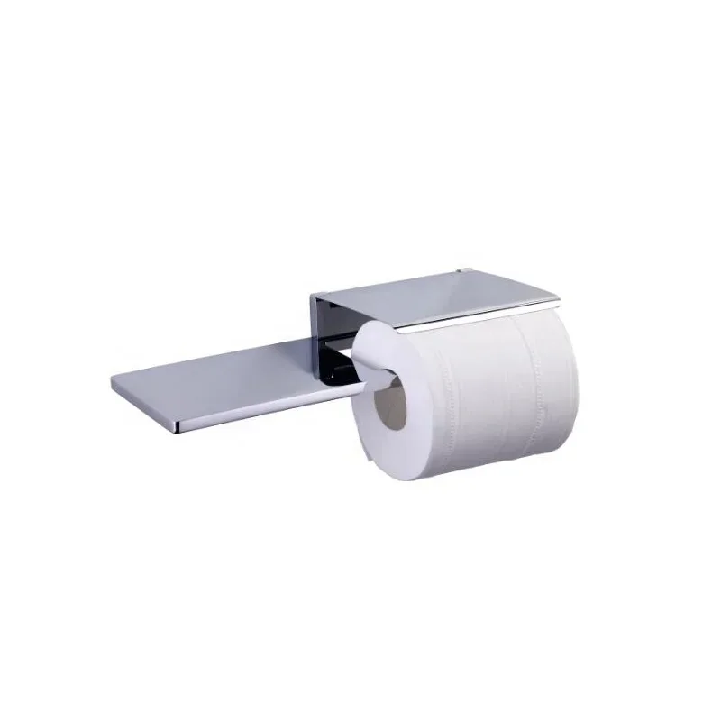 OEM/ODM  Bathroom accessories toilet paper holder with phone shelf