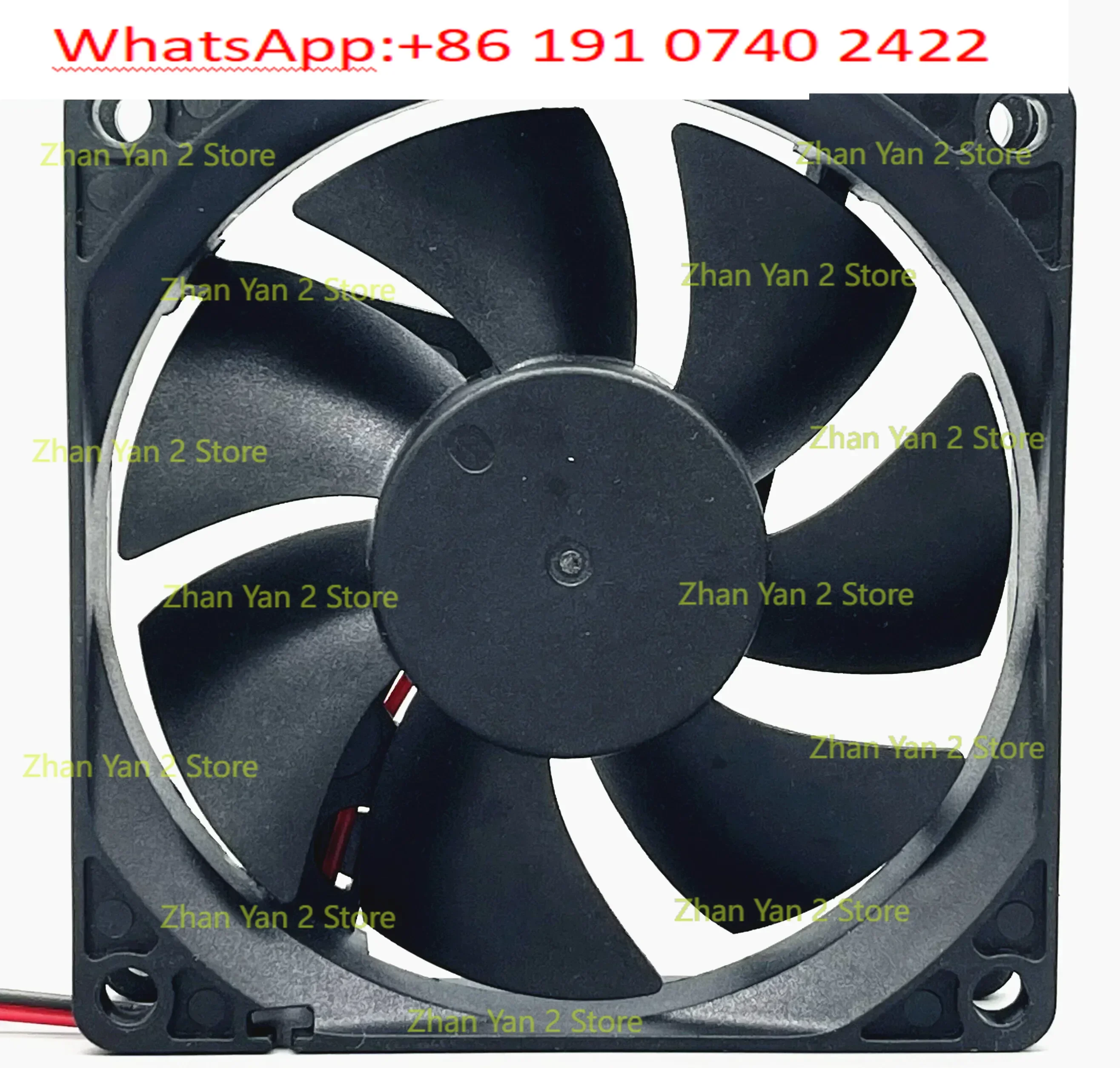 10Pcs DC 8cm 8010 8015 8020 802512V/24V silent large air volume inverter cooling fan