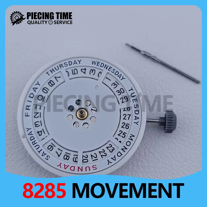 

Mechanical Movement Men's Automatic Watch Accessories 8285 Movement High-precision Dual Calendar White Movement 8285