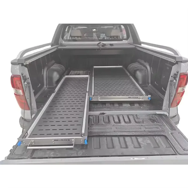 Car Accessories 4x4 Pickup Truck Bed Slide Tray Anti-rusted Durable Cargo Drawer Slideable Tray for TOYOTA Tundra Tacoma