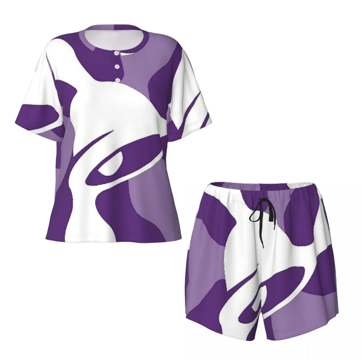 

Ночная рубашка Taco Bell Explosion с круглым вырезом и короткими рукавами для сна, женский мягкий пижамный комплект с короткими штанами