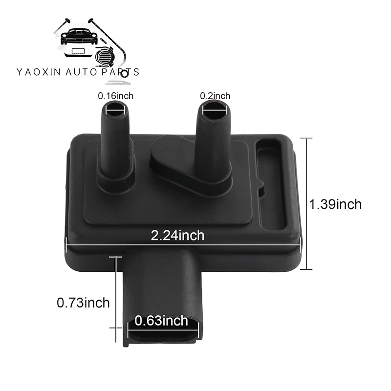 EGR Pressure Feedback Sensor For Mercury Truck VP17 Lincoln Mazda Ford F-150 Escape Focus 2F1E-9J460-AB 2M5Z9J460AA