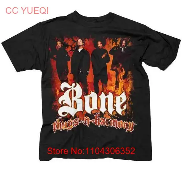 Bone Thugs N Harmony Fire American Hip Hop Group Adult Mens T Tee Shirt BTH01 long or short sleeves