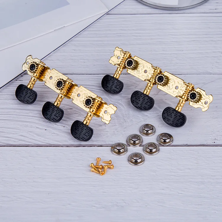 

Полузакрытая гитарная струнная ручка с гальваническим покрытием, аксессуары, металлическая ручка для фортепиано, универсальная