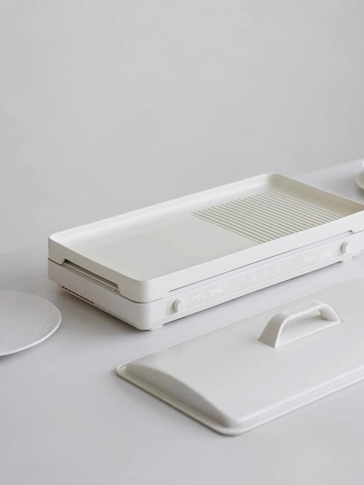 

Induction cooker Multifunctional cooking pan Frying pan Household small electric baking pan