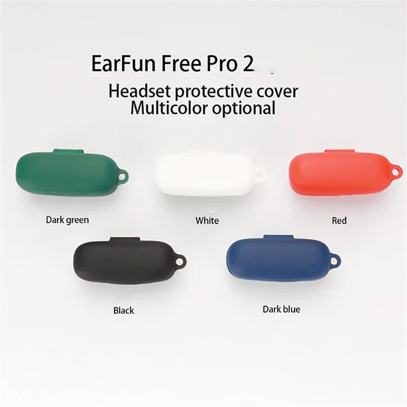 

Earphone Cover For EarFun Free Pro 2 Bluetooth Earbuds Protective For EarFun Free Pro 2 Shell Anti Drop Sleeve Headphone Case