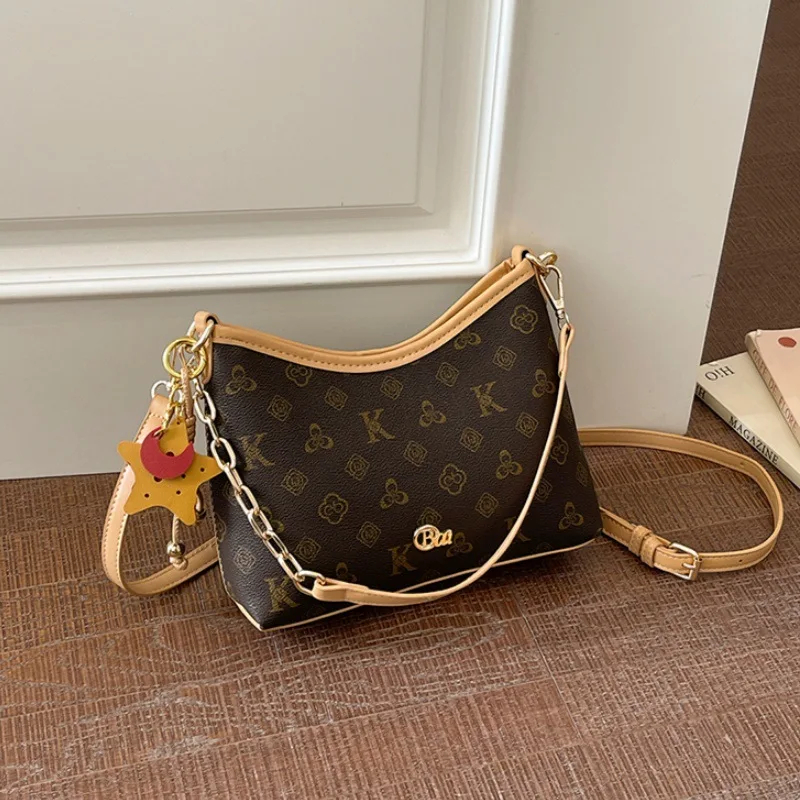 Premium bag women's retro presbyopia dumplings armpit bag fashionable versatile commuter shoulder messenger bag