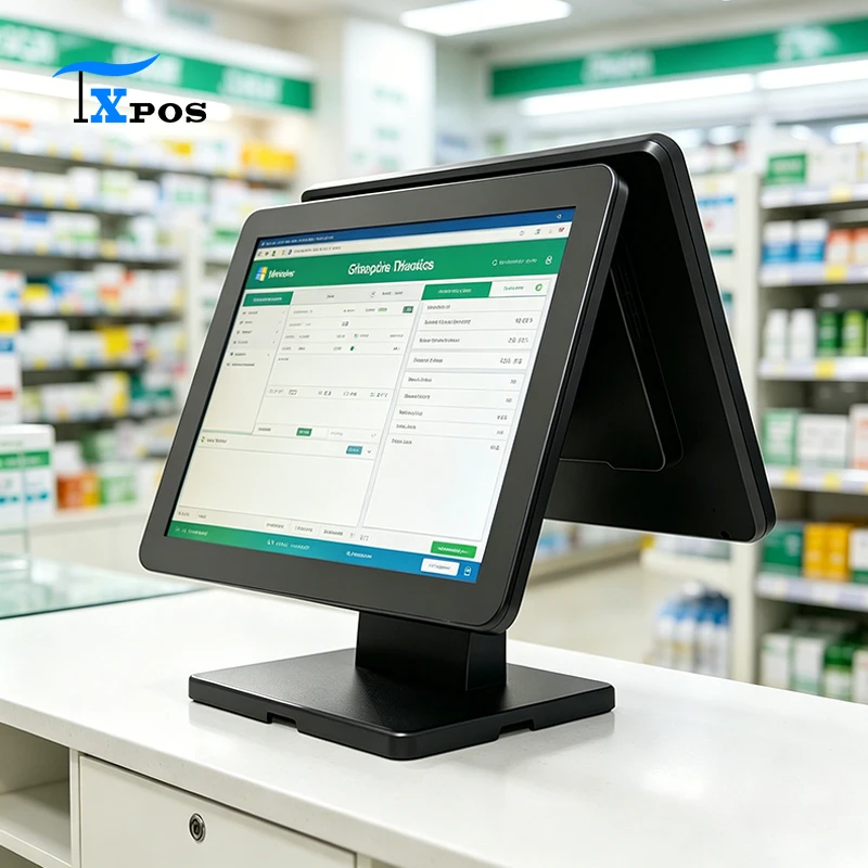 2026 New Release Customizable 15 Inch Touch Screen Monitor Payment Kiosks for Self Service 1024*768 with Bracket